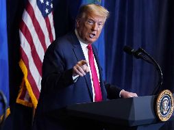 Se afirma que los guardaespaldas atacaron a los protestantes. AP/ ARCHIVO