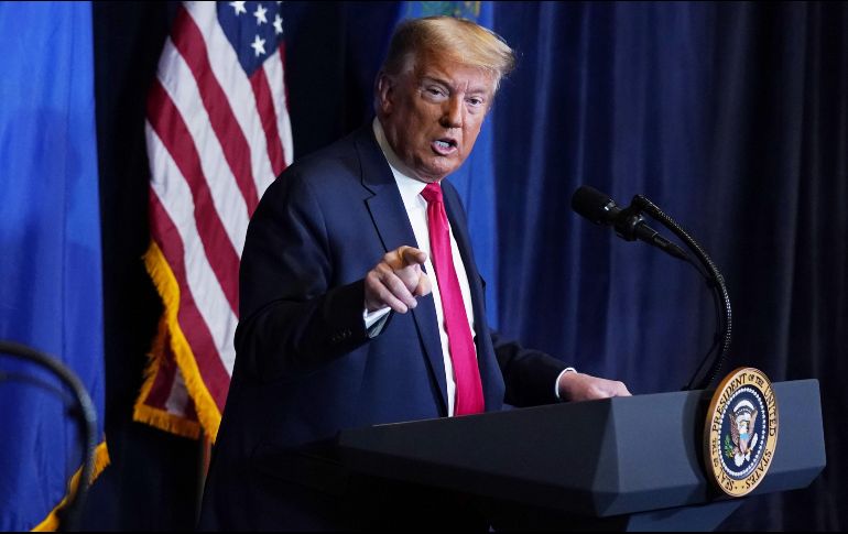 Se afirma que los guardaespaldas atacaron a los protestantes. AP/ ARCHIVO