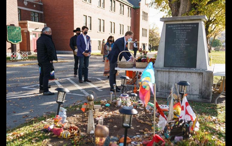 La visita de Trudeao se dio tras fuertes críticas por ignorar una invitación previa de la comunidad. AFP/A. Scotti-Office of the Prime Minister of Canada