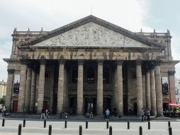 Teatro Degollado. Este recinto albergará el concierto de la OFJ. Archivo/ GILBERTO GALLO CRUZ