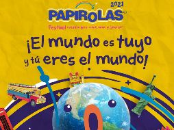 Papirolas 2021 estima tener participación de 30 mil asistentes en sus cinco días de actividades. ESPECIAL /  FESTIVAL PAPIROLAS