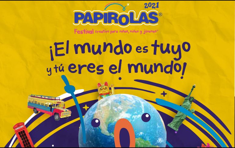 Papirolas 2021 estima tener participación de 30 mil asistentes en sus cinco días de actividades. ESPECIAL /  FESTIVAL PAPIROLAS