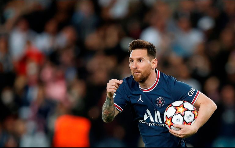 El astro argentino firmó su primer doblete con su nuevo club. EFE/I. Langsdon