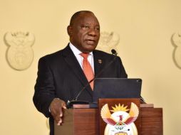 Cyril Ramaphosa, presidente de Sudáfrica. EFE/ARCHIVO