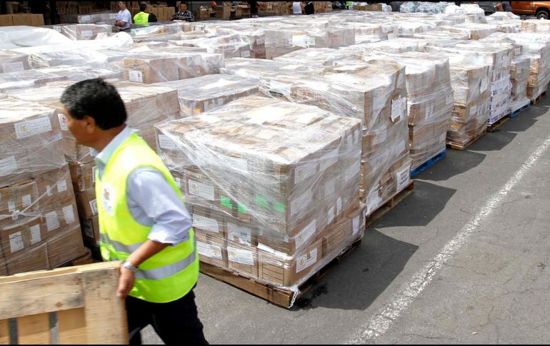 Recientemente, Pisa donó más de seis mil 500 despensas y 10 mil sueros rehidratantes en Jalisco. NTX/ARCHIVO