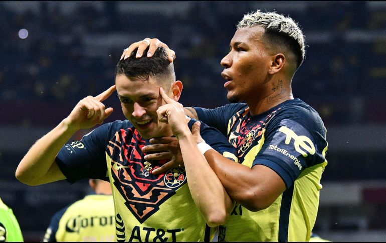 TRAEN VUELO. América ligó su tercer triunfo consecutivo y acumulan 31 puntos, con los que seguirán como líderes del campeonato cuando restan tres fechas en el calendario regular. IMAGO7