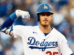 Despierta. Cody Bellinger le dio vida a los Dodgers gracias a su cuadrangular de tres carreras. AFP/ S.Haffey