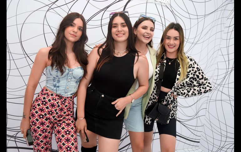 Paola Tarno, Ekatherine Stamatis, Veyra Sandoval y Fernanda Álvarez GENTE BIEN JALISCO/CLAUDIO JIMENO