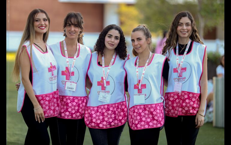 Fer Alvirde, Dany Corvera, María José Muñoz, Danae Pletcher, Yareth Alvirde Gutiérrez GENTE BIEN JALISCO/CLAUDIO JIMENO