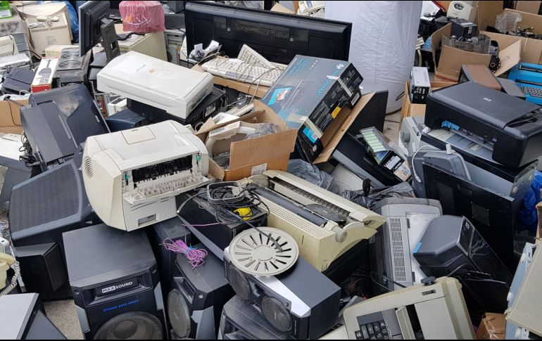 Jalisco es uno de los principales generadores de residuos electrónicos. EL INFORMADOR/ARCHIVO