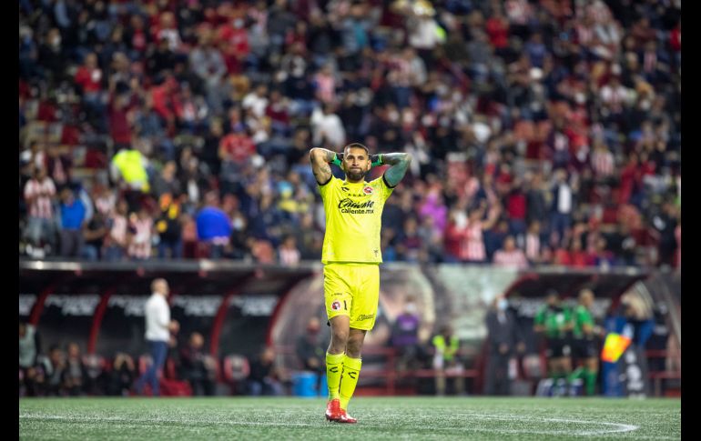 GRAN NIVEL. No fue muy exigido, pero Jonathan Orozco estuvo brillante cuando se le requirió. IMAGO7