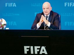 Lo reprueba. El presidente de la FIFA se expresó en total desagrado ante  el grito  en contra de los porteros, que se da en los estadios con afición mexicana. AFP