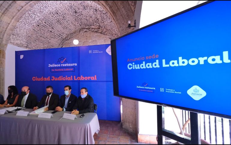 En la presentación del Ciudad Laboral se informó que su construcción tendrá un costo de 400 millones de pesos. ESPECIAL/Secretaría de Trabajo y Previsión Social