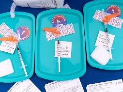 Sobre la posibilidad de mezclar vacunas, los expertos recomendaron que los estadounidenses reciban el mismo suero para su dosis de refuerzo. AP/J. Martin