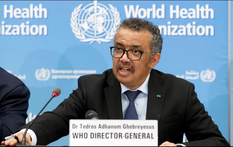 Tedros Adhanom Ghebreyesus, director general de la OMS. AP/ARCHIVO