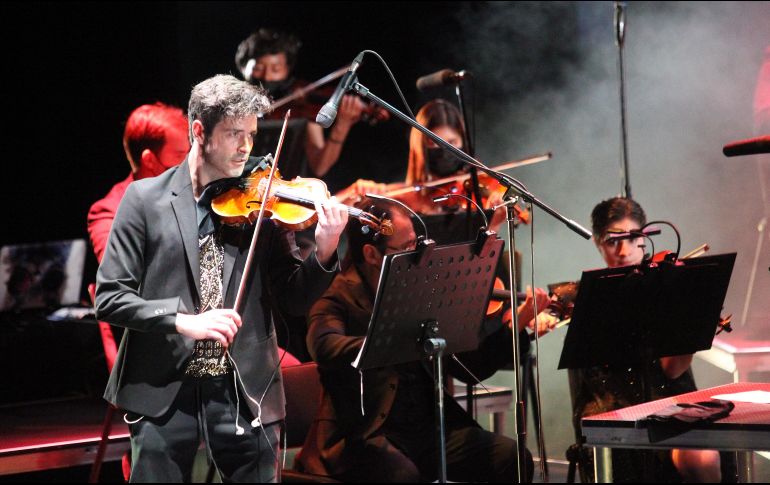 Bruno Axel. El músico y compositor español dirigió anoche a la Orquesta de Cámara Higinio Ruvalcaba. EL INFORMADOR/A. Camacho
