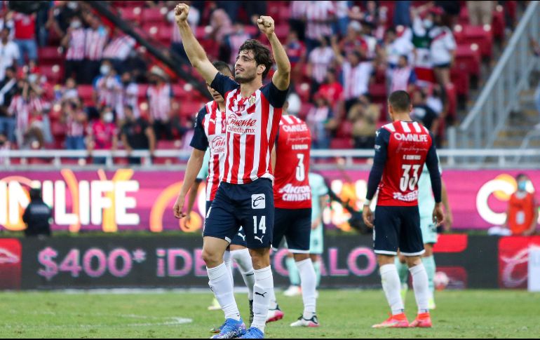 Chivas venció al Toluca y empató con Xolos, y si bien su estilo de juego es cuestionado por aficionados, tiene amplias posibilidades de buscar acceder a la siguiente ronda. IMAGO7