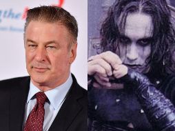 Internautas recordaron el accidente mortal de  Brandon Lee (der.) tras el momento que pasó Alec Baldwin durante el rodaje de “Rust”. ESPECIAL / AFP
