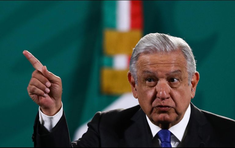 AMLO  señaló que en su gobierno se han girado órdenes de aprehensión no solo contra actuales funcionarios, sino también contra particulares. SUN / ARCHIVO