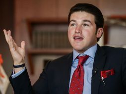 Cuando era candidato al gobierno de Nuevo León, Samuel García dijo que construiría un nuevo estadio para Tigres, y ahora dice que llevarán la NFL a la entidad. SUN / ARCHIVO