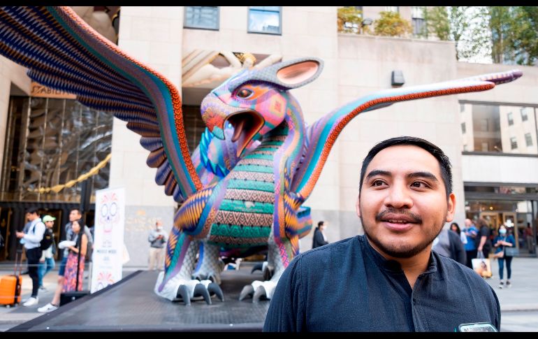 El evento comenzará con la inauguración de esculturas de alebrijes y catrinas este 22 de octubre. EFE/J. Lane
