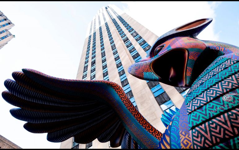 El evento comenzará con la inauguración de esculturas de alebrijes y catrinas este 22 de octubre. EFE/J. Lane