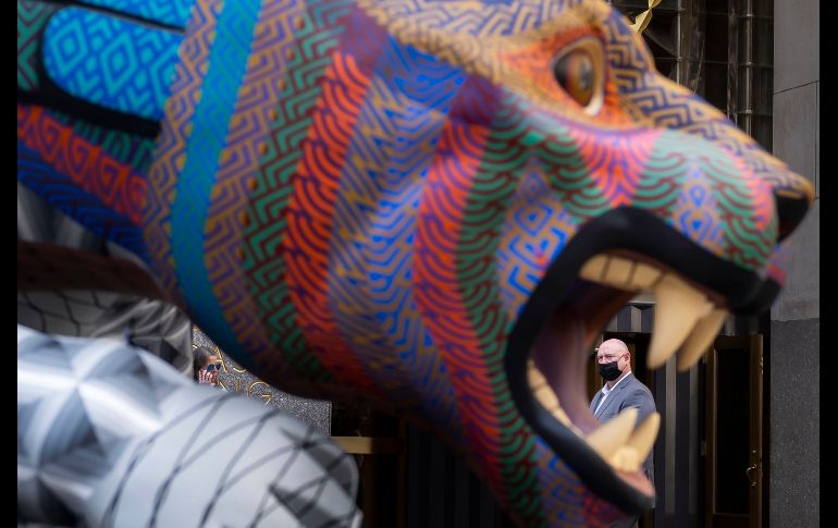 El evento comenzará con la inauguración de esculturas de alebrijes y catrinas este 22 de octubre. EFE/J. Lane
