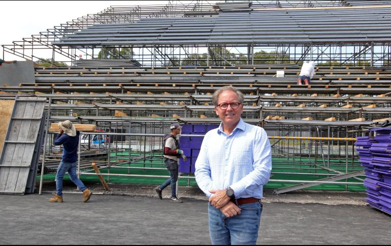 El complejo contará con un nuevo estadio con capacidad para siete mil personas y una cancha nueva con las dimensiones requeridas por la WTA, adelantó Gustavo Santoscoy, director del torneo. EL INFORMADOR/A. Camacho