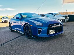 “Godzilla”. Una auténtica joya nos encontramos en este Track Day con Nissan al tener presente el GT-R 50 Aniversario, único en México (de los 50 que hay en el mundo). EL INFORMADOR/M. Castillo