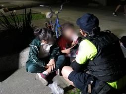 Dos niñas que se encontraban extraviadas fueron localizadas en el Parque Morelos, en Guadalajara, luego de que su padre las abandonara. ESPECIAL