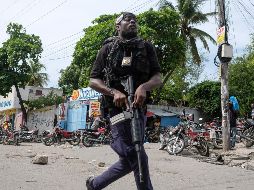 400 Mawozo, una de las bandas más peligrosas de Haití, lleva años sembrando el terror en los suburbios de Puerto Príncipe. AFP/M. Delcroix