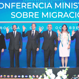 Países americanos abordan “el desafío migratorio”