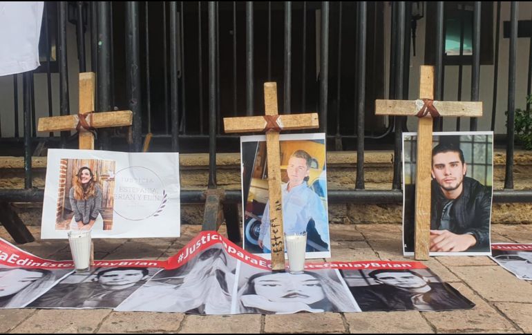 Los tres jóvenes murieron durante un accidente registrado en López Mateos el domingo pasado. EL INFORMADOR / G. Gallo