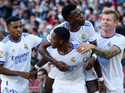 HISTORIA. Fue la cuarta victoria consecutiva del Madrid en el clásico, algo que no se daba desde 1965. AFP/J. LAGO