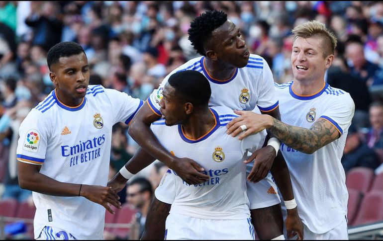 HISTORIA. Fue la cuarta victoria consecutiva del Madrid en el clásico, algo que no se daba desde 1965. AFP/J. LAGO