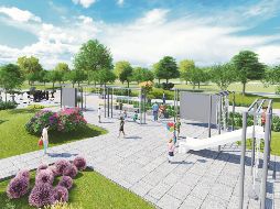 En proceso. Así se verá terminado el espacio de Distrito Iconia. Especial