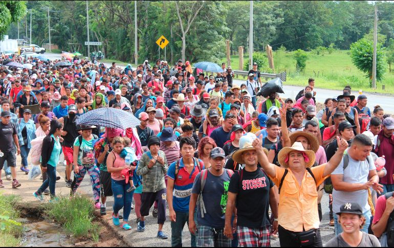 Se han presentado caravanas más grandes anteriormente. EFE J. M. Blanco