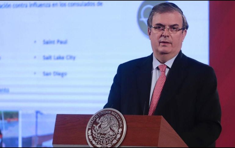 Ebrard sostendrá encuentros con homólogos de otros países para intercambiar perspectivas de la agenda del G-20 y dialogar sobre temas de la agenda bilateral. SUN/ARCHIVO