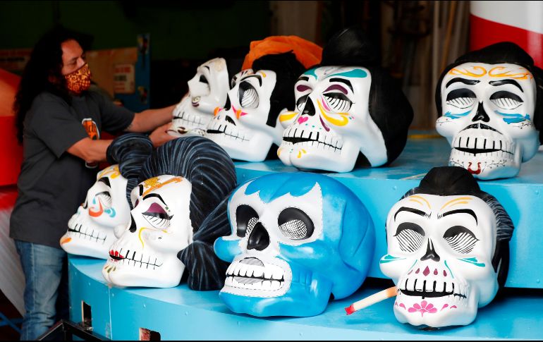 El concepto es que la muerte se lleve al personaje al panteón. EFE/ M. Guzmán