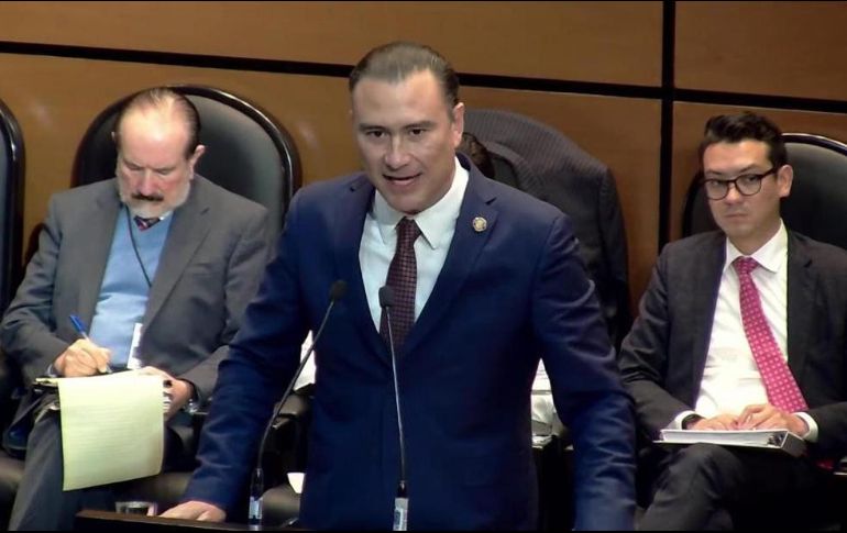 Manuel Herrera Vega indicó que Movimiento Ciudadano no será cómplice de lo que se pretende consolidar como el gran monopolio del estado. ESPECIAL