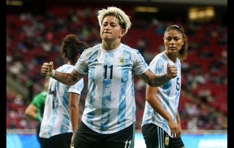 EL DEL TRIUNFO. Yamila Rodríguez marcó el 2-1 definitivo. IMAGO7