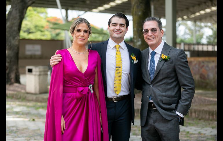Carolina Ortiz, Rodolfo Ramos y Rodolfo Ramos GENTE BIEN JALISCO /JORGE SOLTERO
