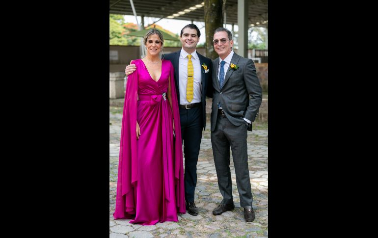 Carolina Ortiz, Rodolfo Ramos y Rodolfo Ramos GENTE BIEN JALISCO /JORGE SOLTERO