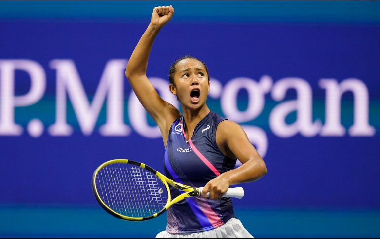 FUTURO. El 15 de noviembre Leylah Fernandez iniciará la pretemporada de cara al Australian Open de 2022. AFP/ARCHIVO