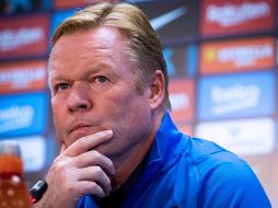 BREVE PASO. Ronald Koeman dirigió 67 partidos oficiales al Barcelona. EFE/Enric Fontcuberta