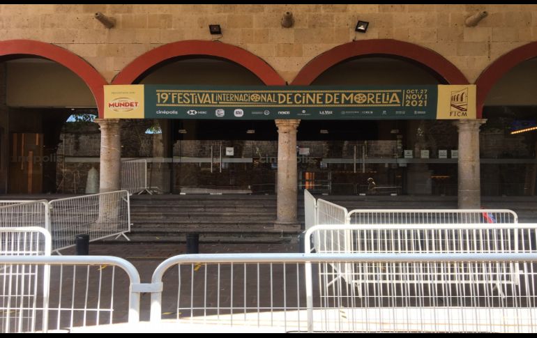 Esta noche inicia el Festival Internacional de Cine en Morelia con el 80% de aforo en salas. EFE / I. VILLANUEVA