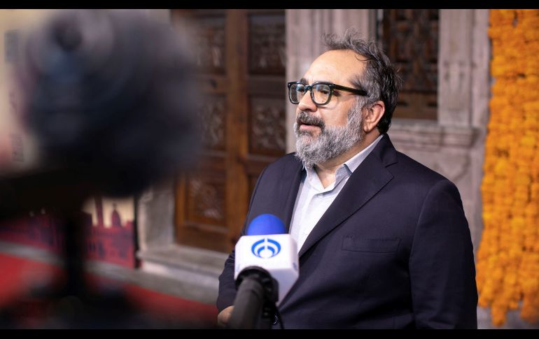 El director de arte, Eugenio Caballero, en la inauguración del Festival Internacional de Cine de Morelia. EFE / I. VILLANUEVA