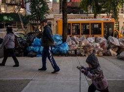 Los primeros barrios afectados por esta huelga fueron Brooklyn y Staten Island. AFP/ E. Jones