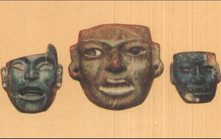 Máscaras de la cultura teotihuacana. EL INFORMADOR/ARCHIVO