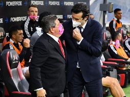 DUELO. Santiago Solari y Miguel Herrera solo se han enfrentado en una ocasión, con victoria para el argentino. IMAGO7